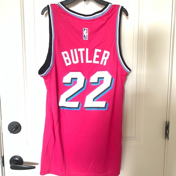 Nike Other - Miami Heat Pink Butler Vice Jersey